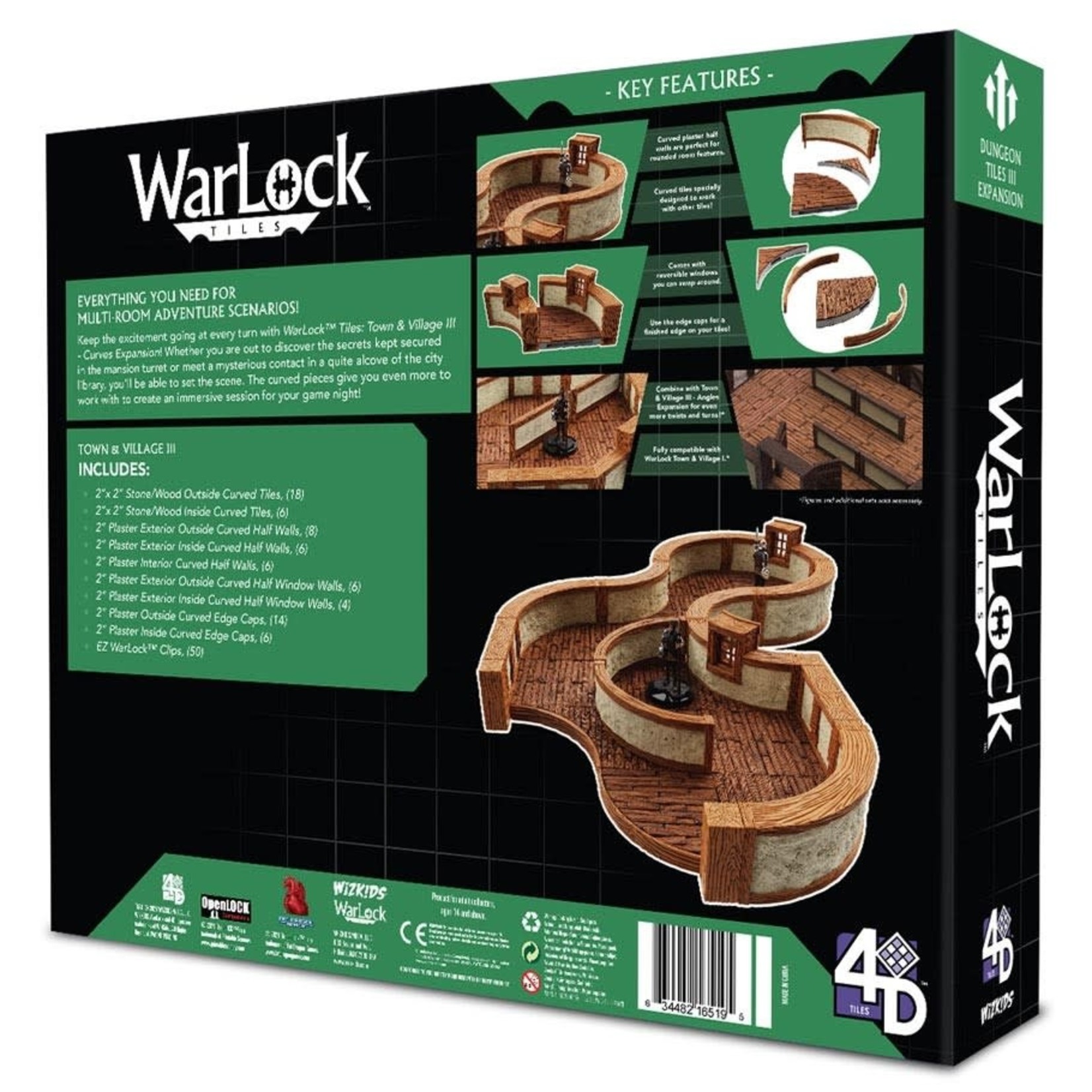 WarLock Tiles: Town & Village III: Curves