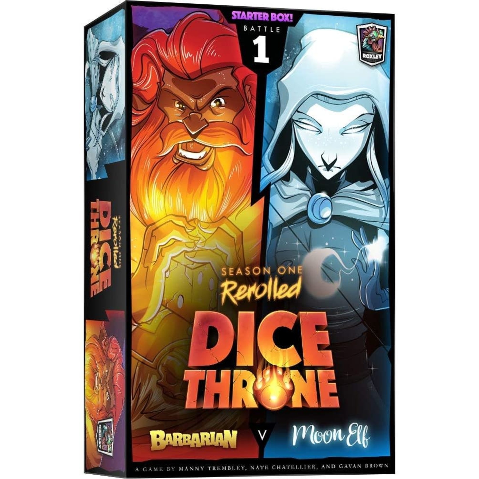 Dice Throne Rerolled : Barbarian v Moon Elf Season 1