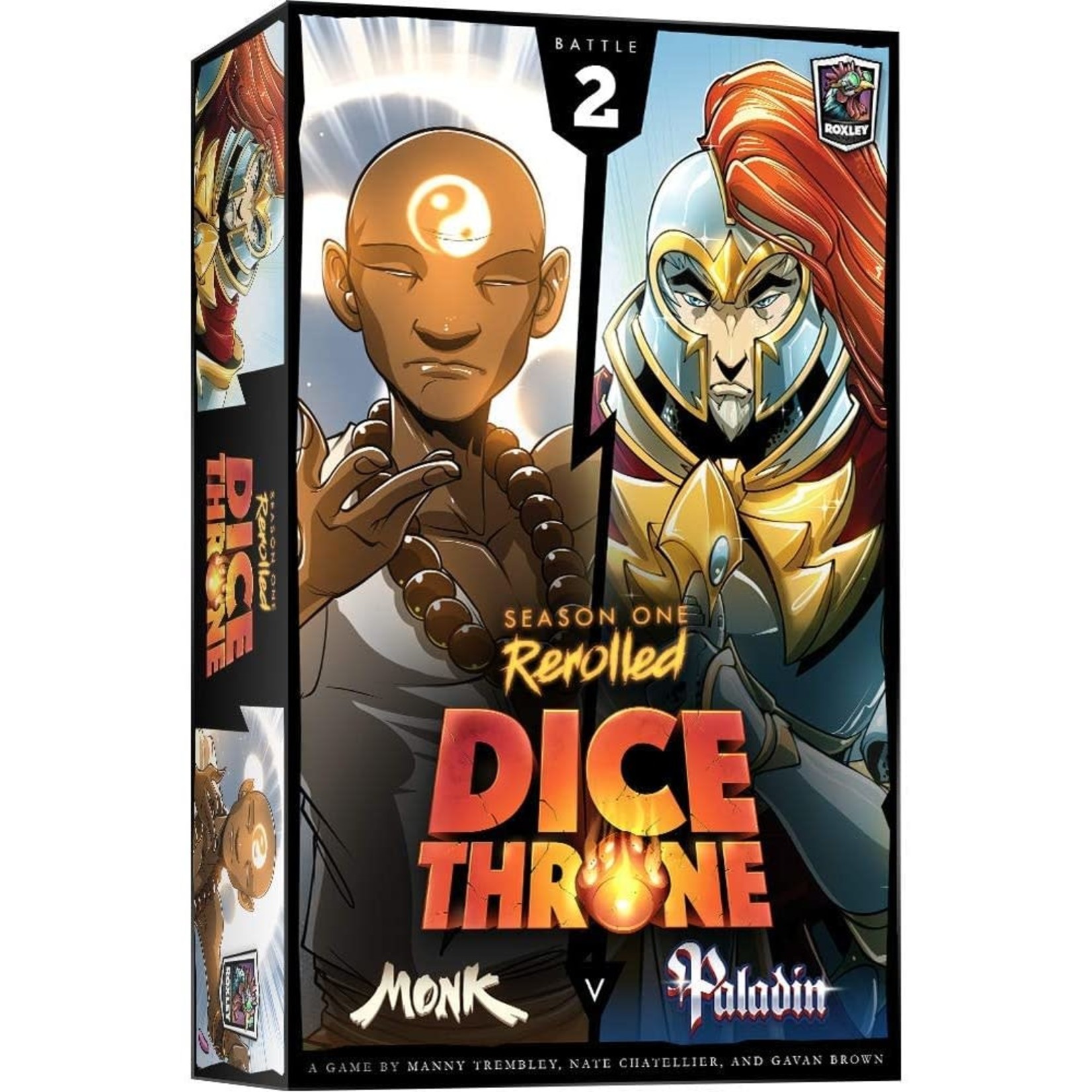 Dice Throne S1 Rerolled: Monk v Paladin