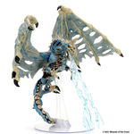 D&D Icons of the Realms Miniatures: Boneyard - Adult Blue Dracolich Premium Figure