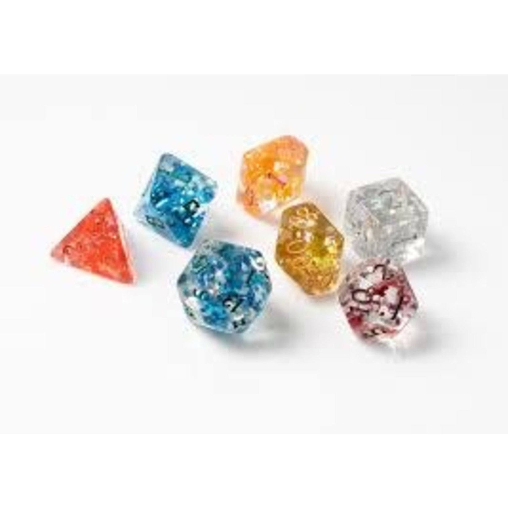 Sirius Dice: Cancer Awareness | 8 Die Polyhedral Set | SDZ0007-01