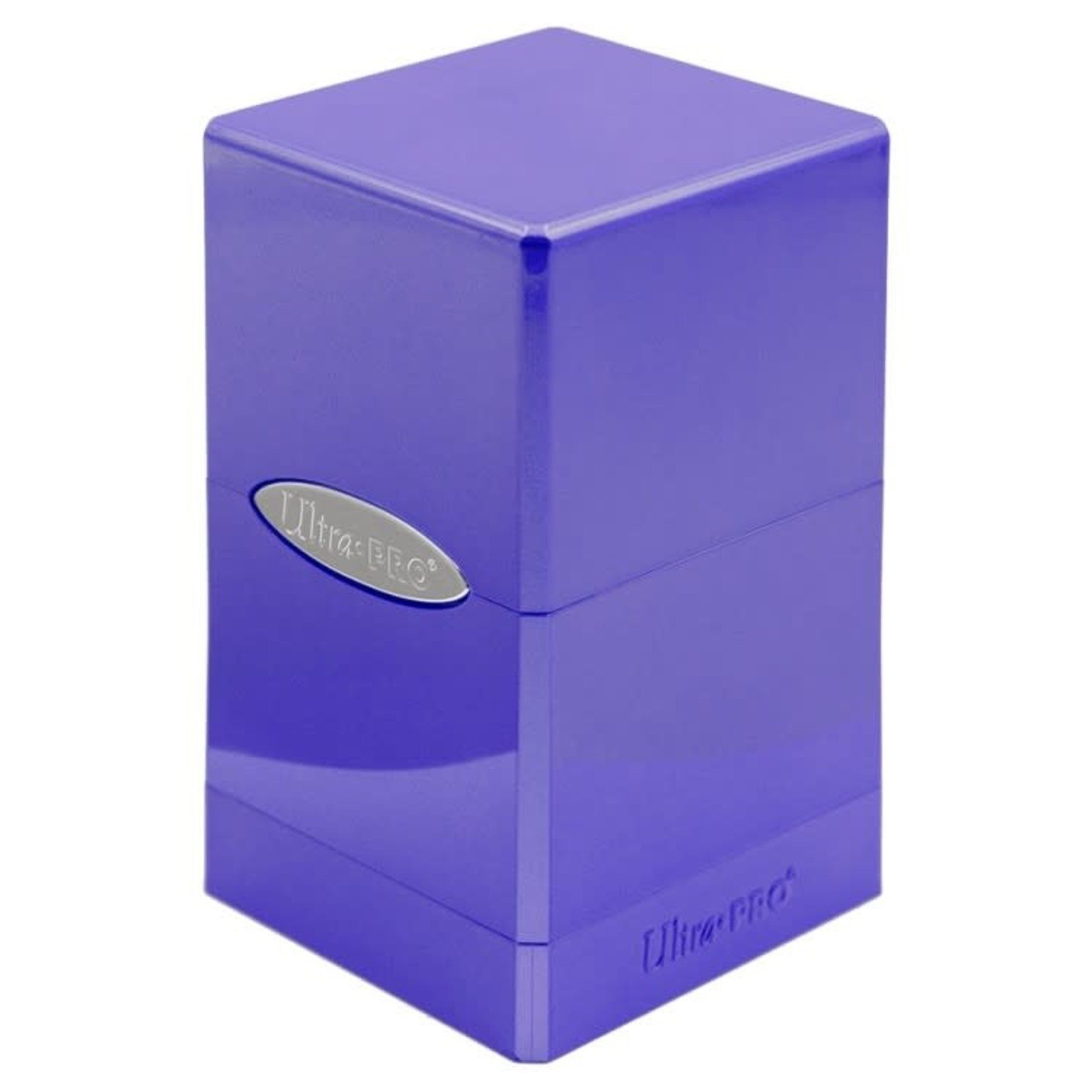 Satin Tower: Hi-Gloss Amethyst Deck Box DB