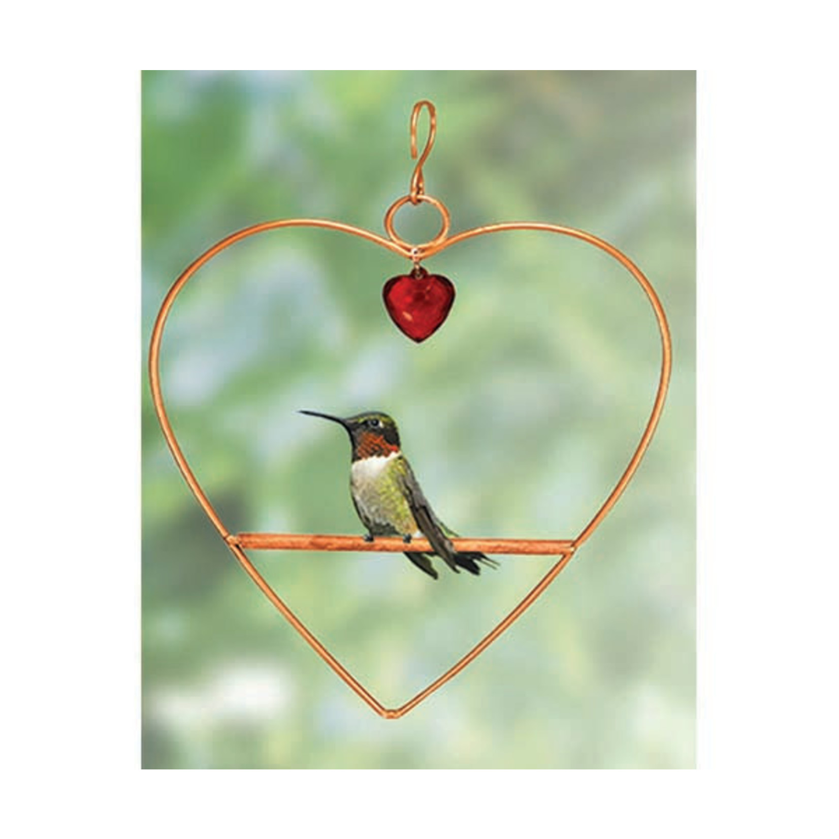 Sweet Heart Hummingbird Swing - Copper