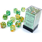 Chessex Nebula Luminary Dice: Spring / White | 16mm d6 Dice Block | 27755