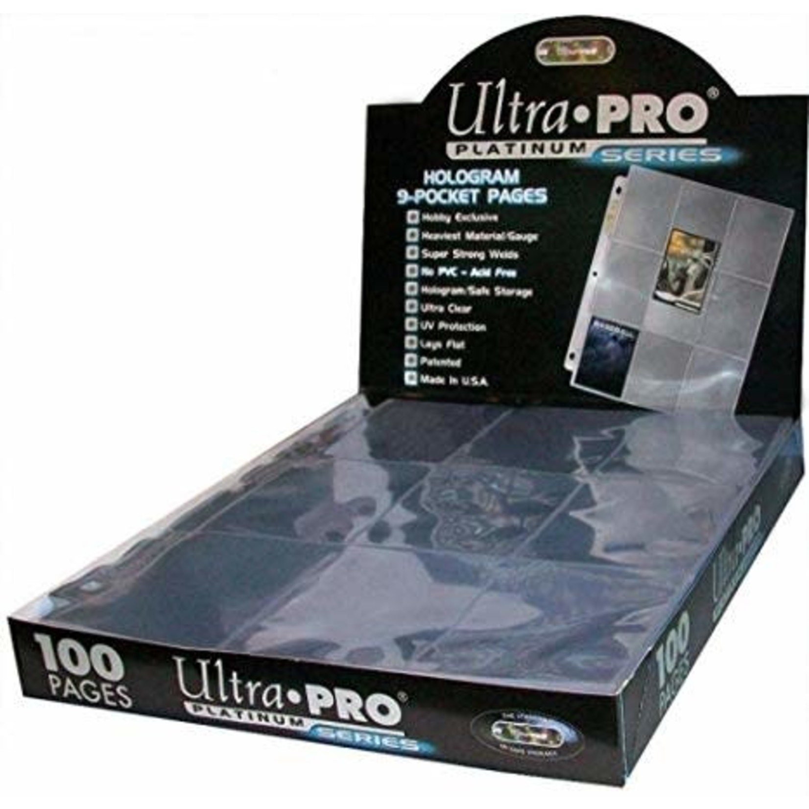Ultra Pro 9 Pocket Top Load Pages (Box)
