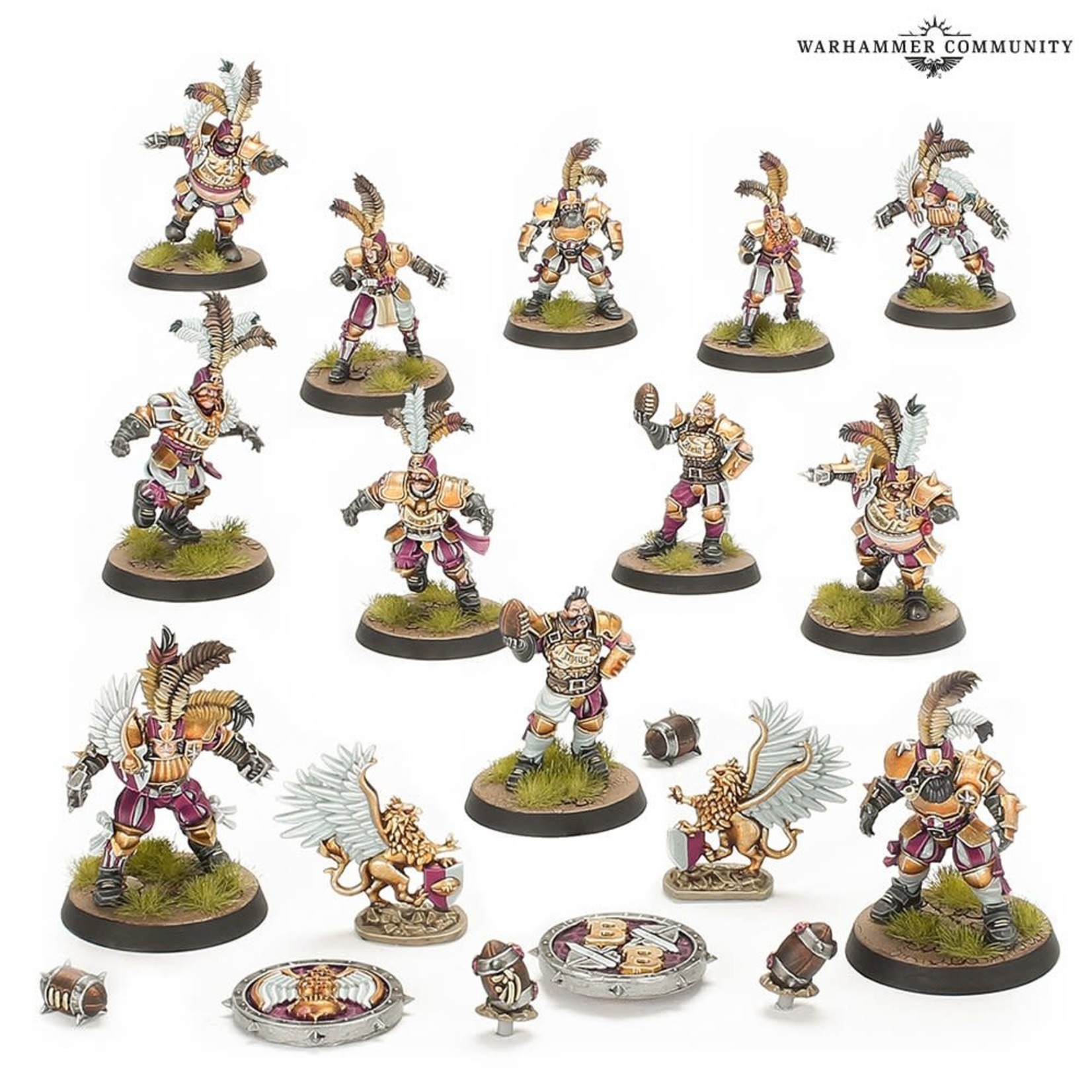 Blood Bowl: Imperial Nobility Team - The Bogenhafen Barons Dragon Cache Game