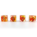 Sirius Dice:  Fireball | 8 d6 Set | SDZ000801