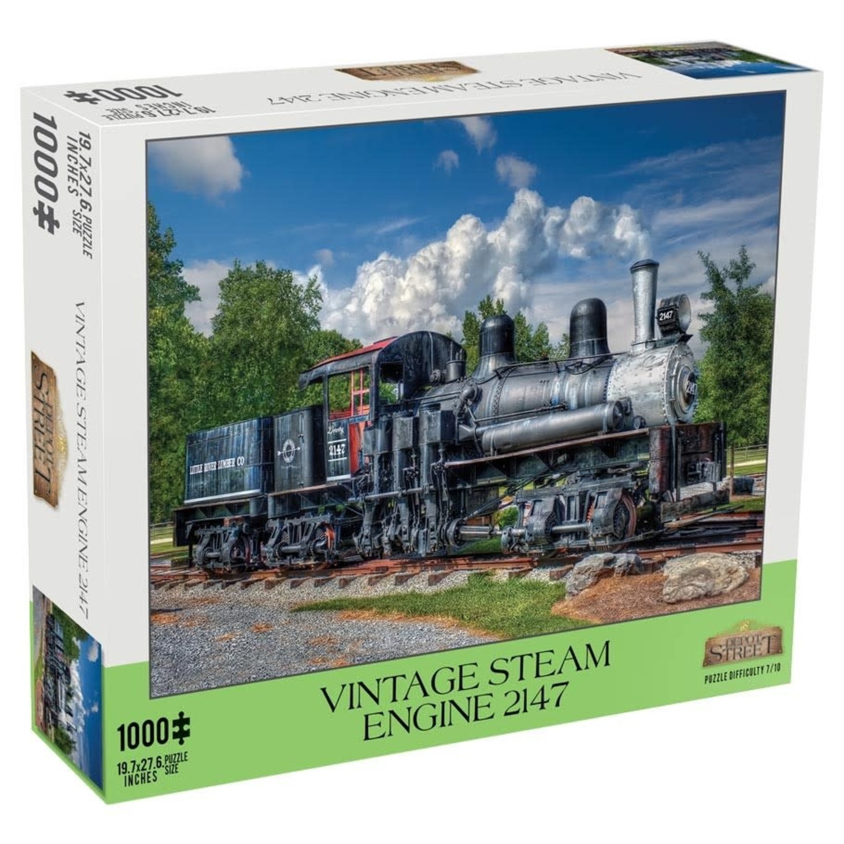 Vintage Steam Engine 1000 Piece Puzzle