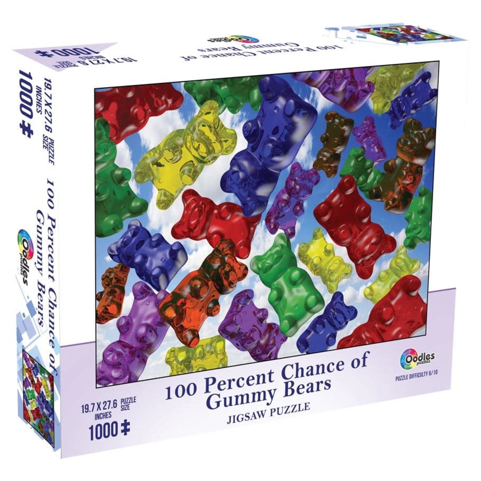 100% Chance of Gummy Bears 1000 Piece Puzzle