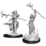Unpainted Minis D&D | Human Druid Female | W14 | 90223