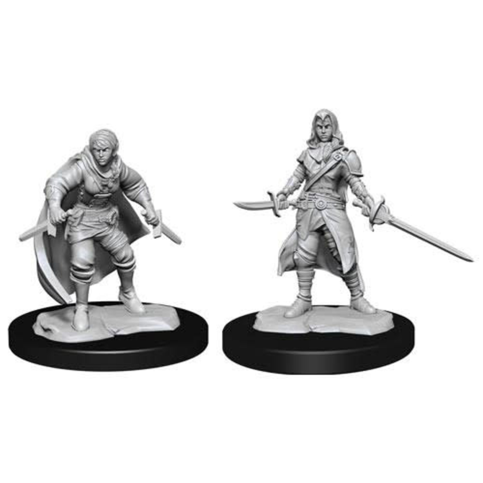 Unpainted Minis D&D | Half-Elf Rogue Female | W14 | 90228