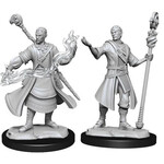 Unpainted Minis D&D | Half-Elf Wizard Male | W14 | 90229