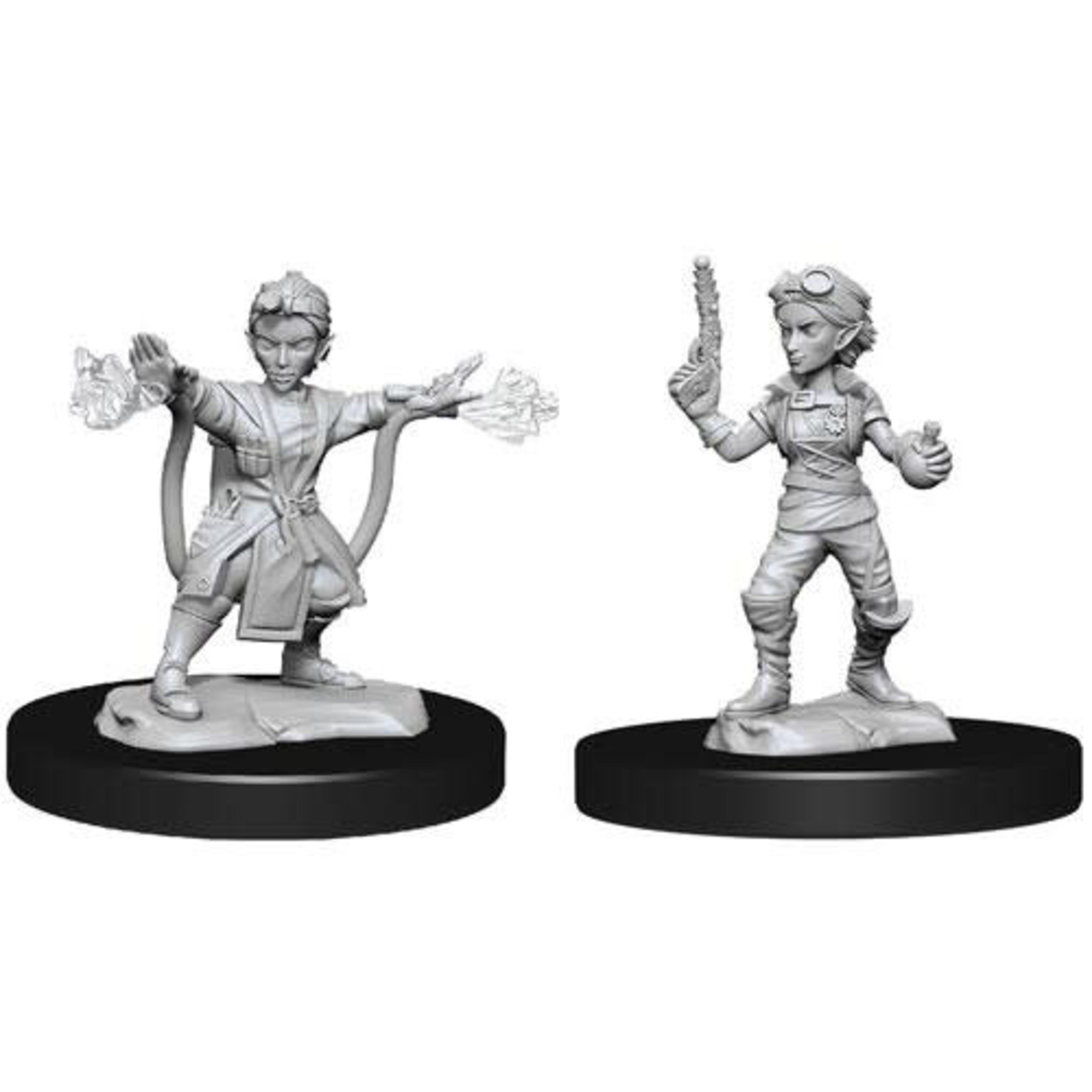 Unpainted Minis D&D | Gnome Artificer Female | W14 | 90231