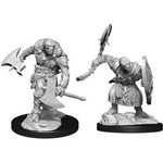 Unpainted Minis D&D | Warforged Barbarian | W14 | 90235