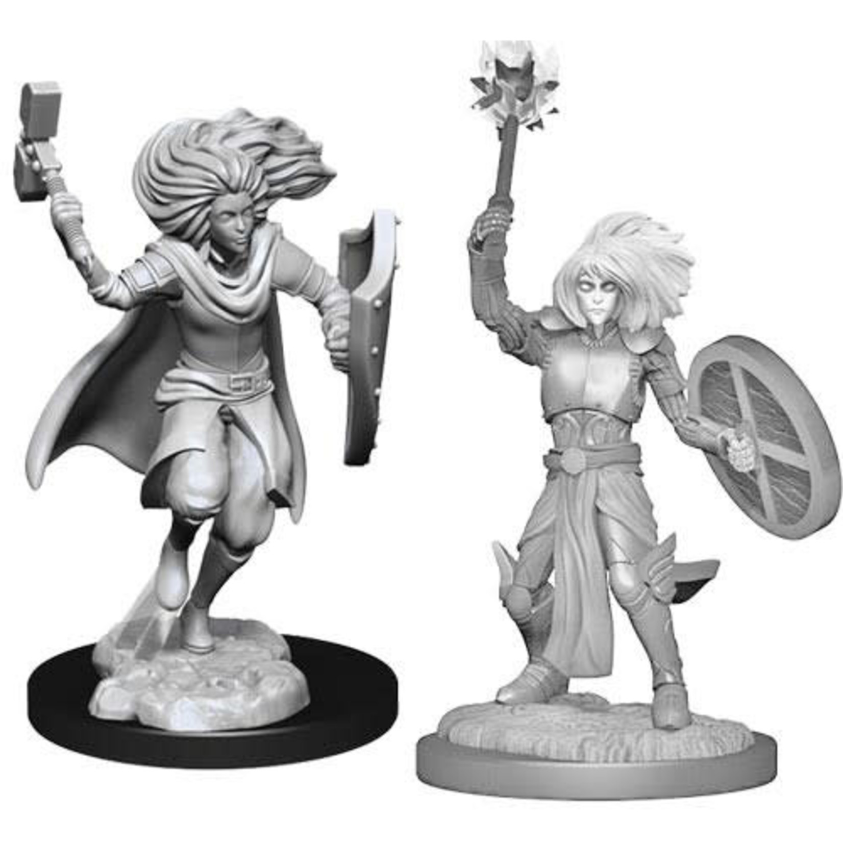 Unpainted Minis D&D | Changeling Cleric | W14 | 90237