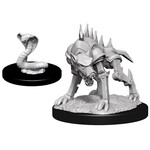 Unpainted Minis D&D | Iron Cobra & Iron Defender | W14 | 90243