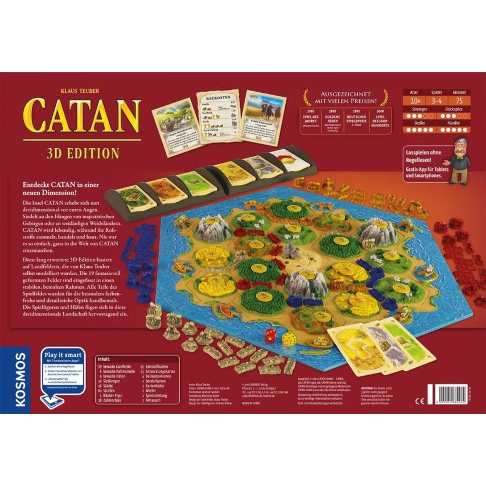Ritueel Wiskunde code CATAN: 3D Edition (PreOrder 8/2021) - The Wandering Dragon Game Shoppe |  Thistle & Twig Wild Bird and Nature Shoppe