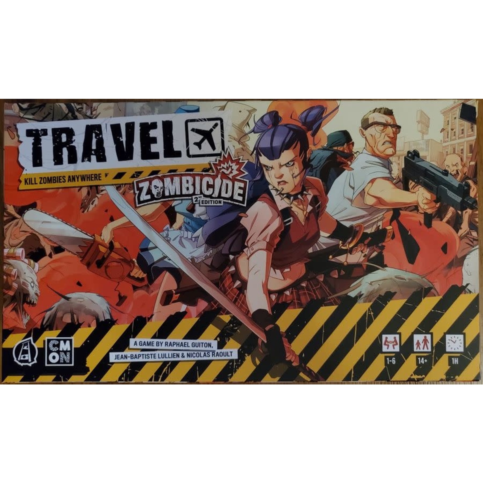 Travel Zombicide: 2nd Edition (Pick Up Only/No Refunds/Exchanges)
