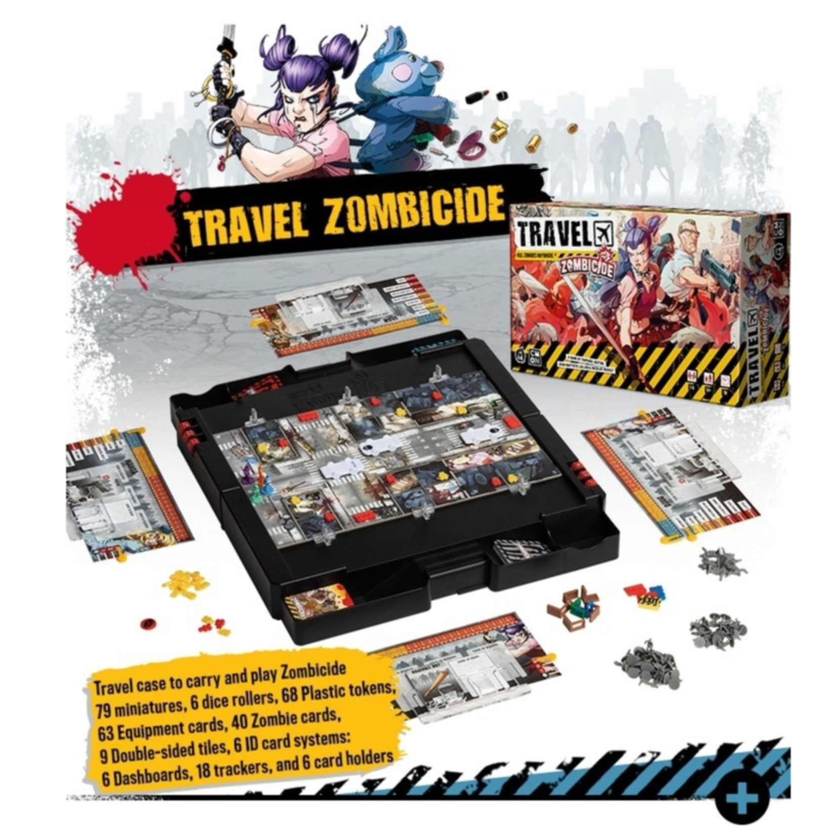 Travel Zombicide: 2nd Edition (Pick Up Only/No Refunds/Exchanges)