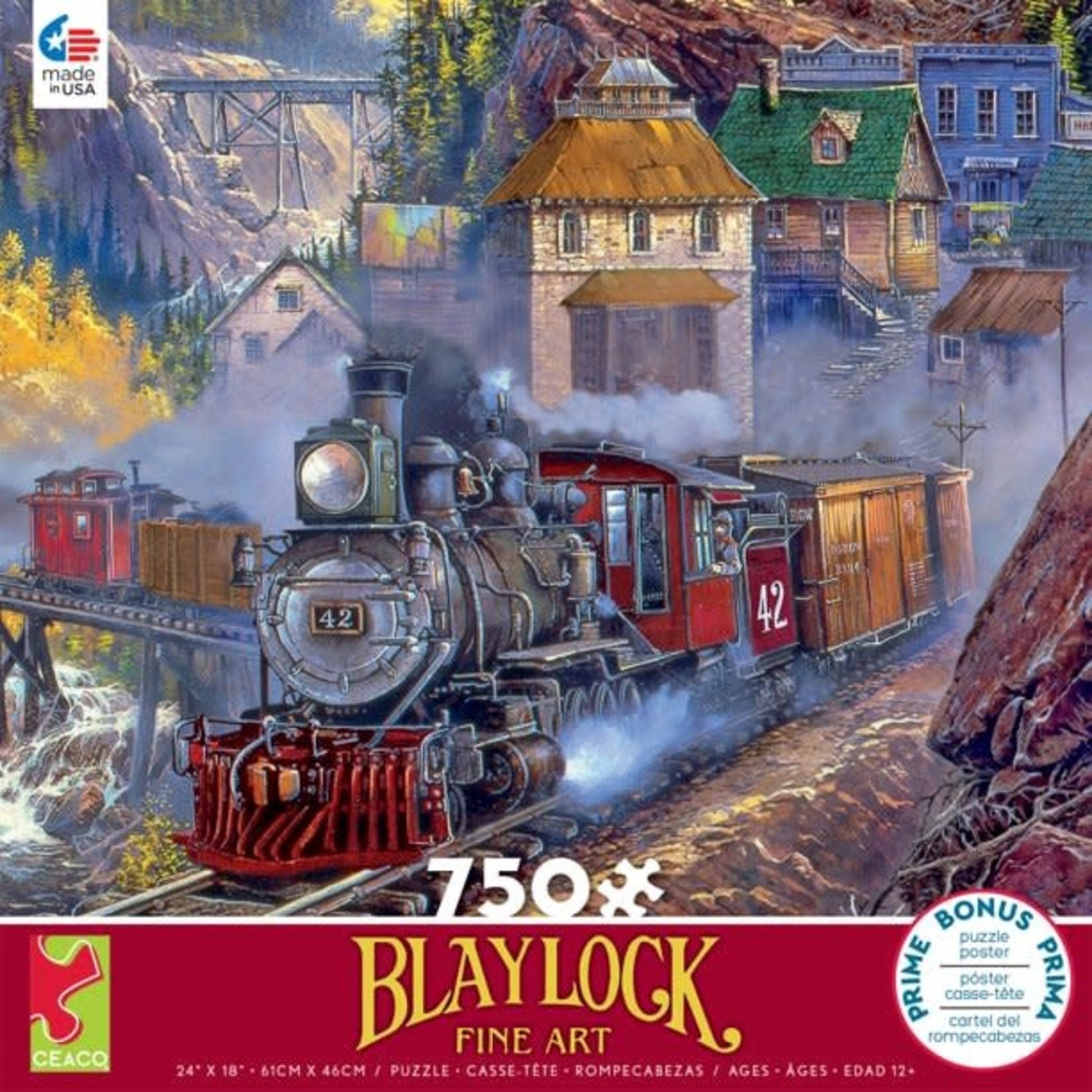 Silver Bell II Train 750 Piece Puzzle