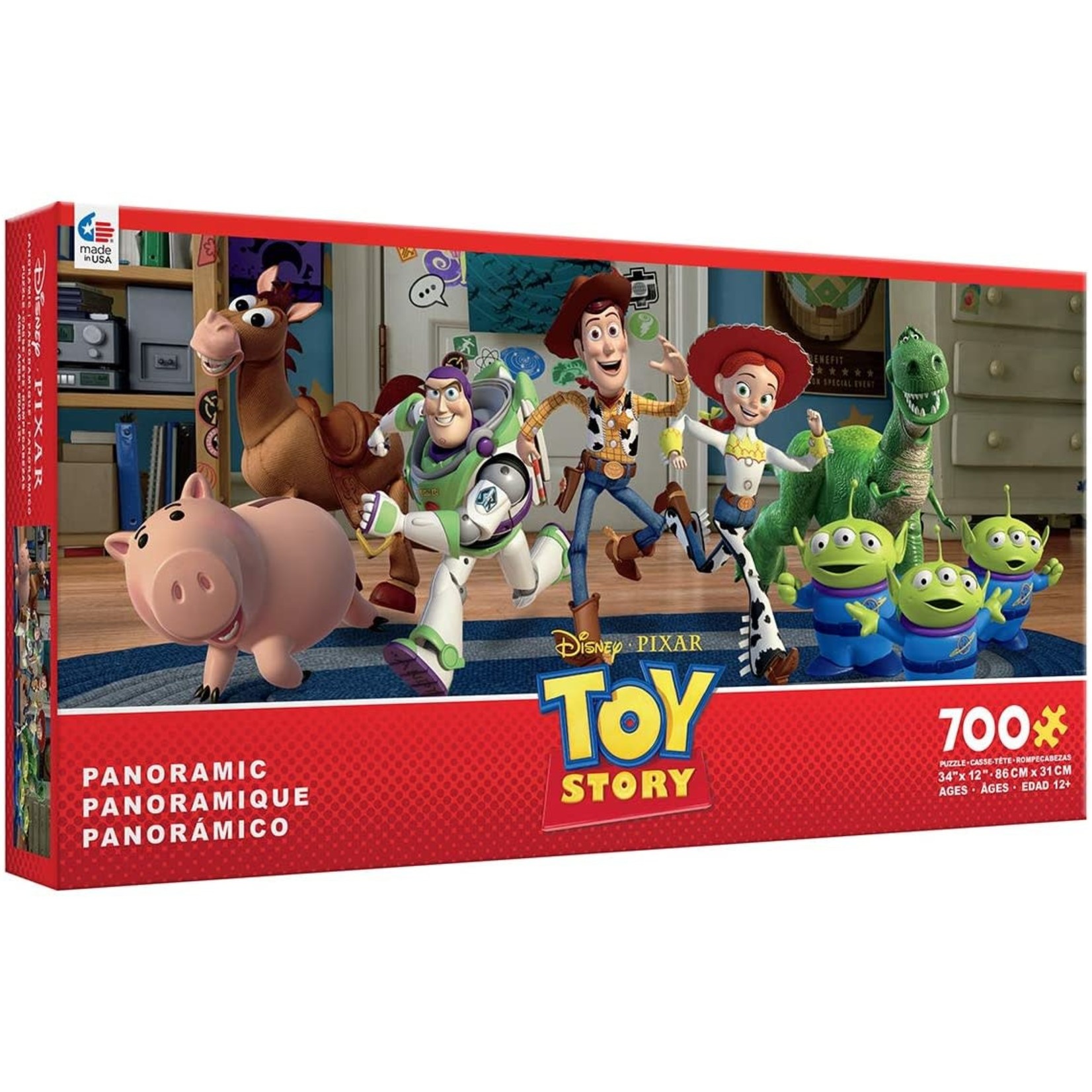 Toy Story Panoramic 700 Piece Puzzle