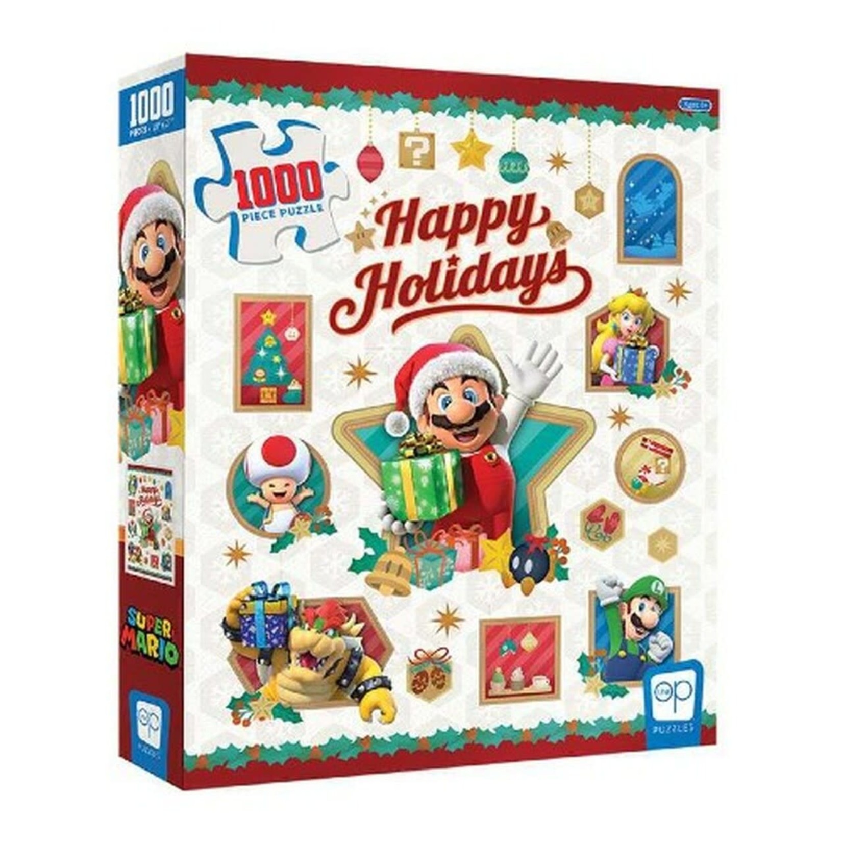 Super Mario Happy Holiday 1000 Piece Puzzle