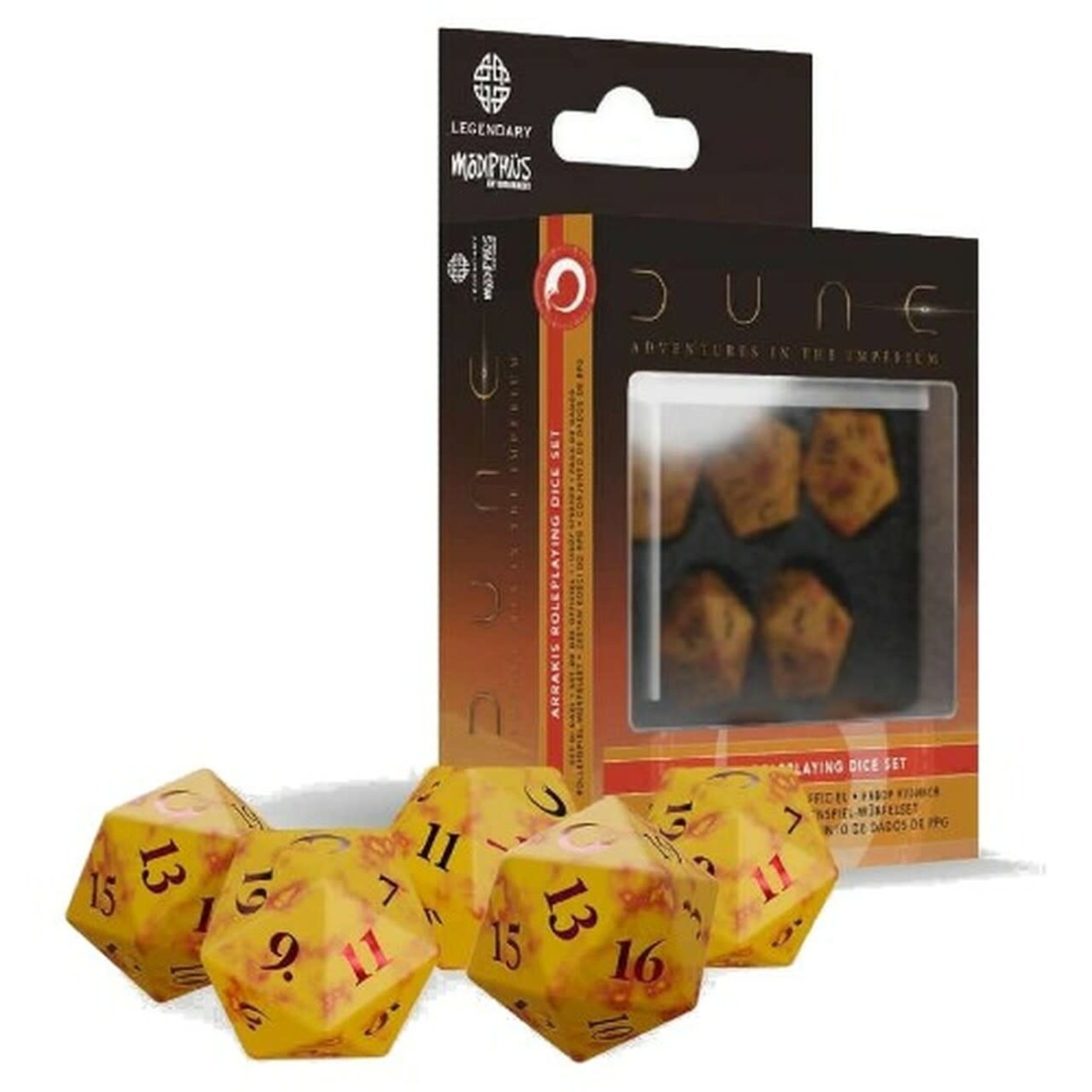 Dune RPG: Dice Set: Arrakis