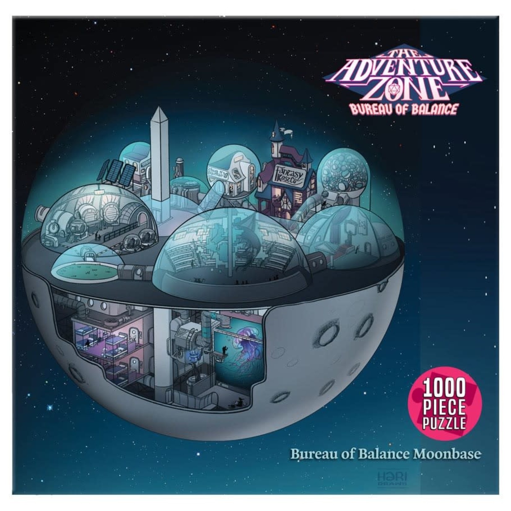 The Adventure Zone: Moon Base 1000 Piece Puzzle