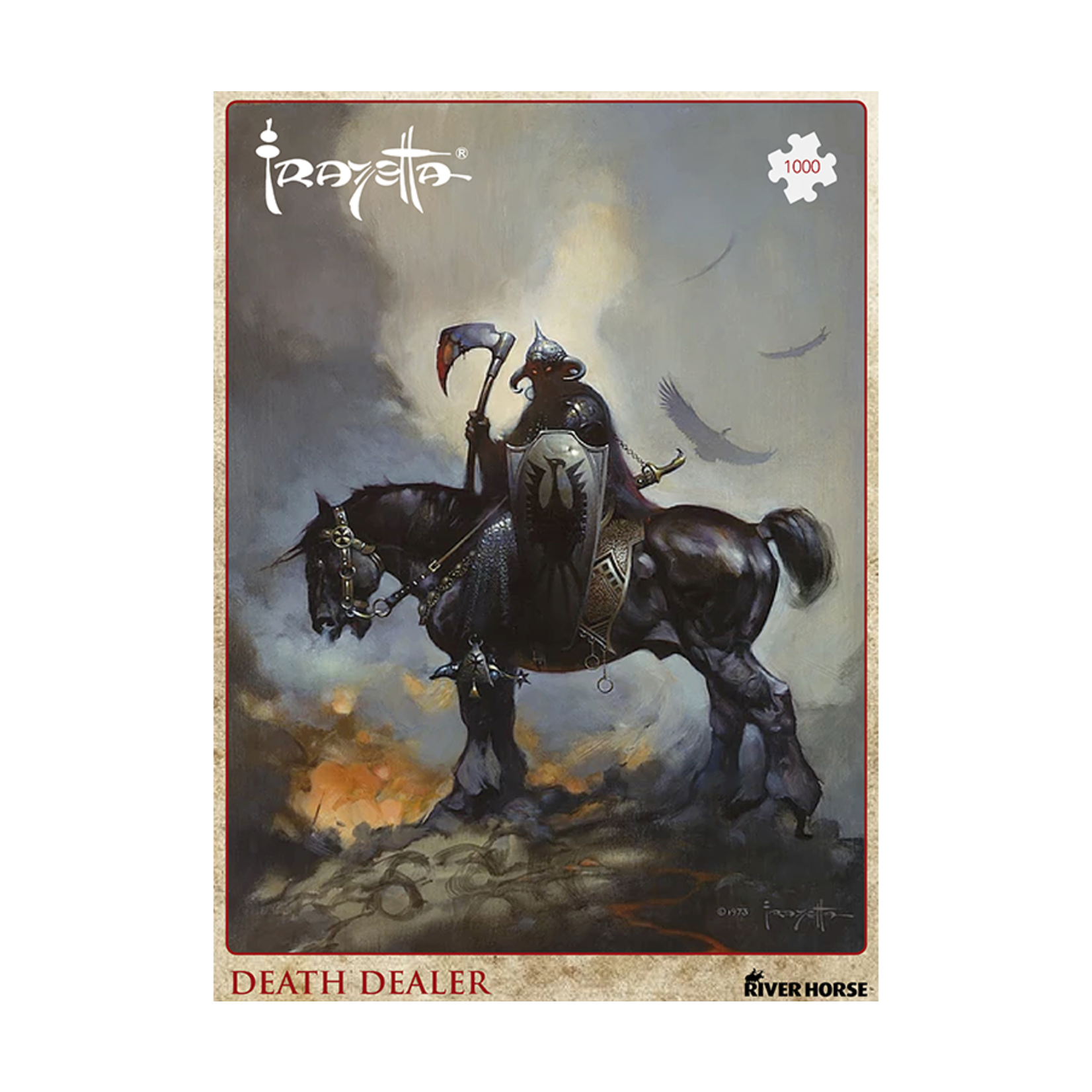 Frazetta: Death Dealer 1000 Piece Puzzle