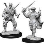 Unpainted Minis D&D | Human Bard Male | W15 | 90306