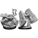 Unpainted Minis D&D | Stone Defender & Oaken Bolter | W15 | 90314