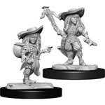 Unpainted Minis PF | Gnome Bard Female | W15 | 90327