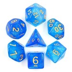 HD Aurora Dice: Mermaid's Crown | 7 Die Polyhedral Set