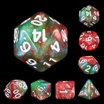 HD Aurora Dice: Eternal Summer | 7 Die Polyhedral Set