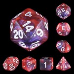 HD Aurora Dice: Lava Galaxy | 7 Die Polyhedral Set