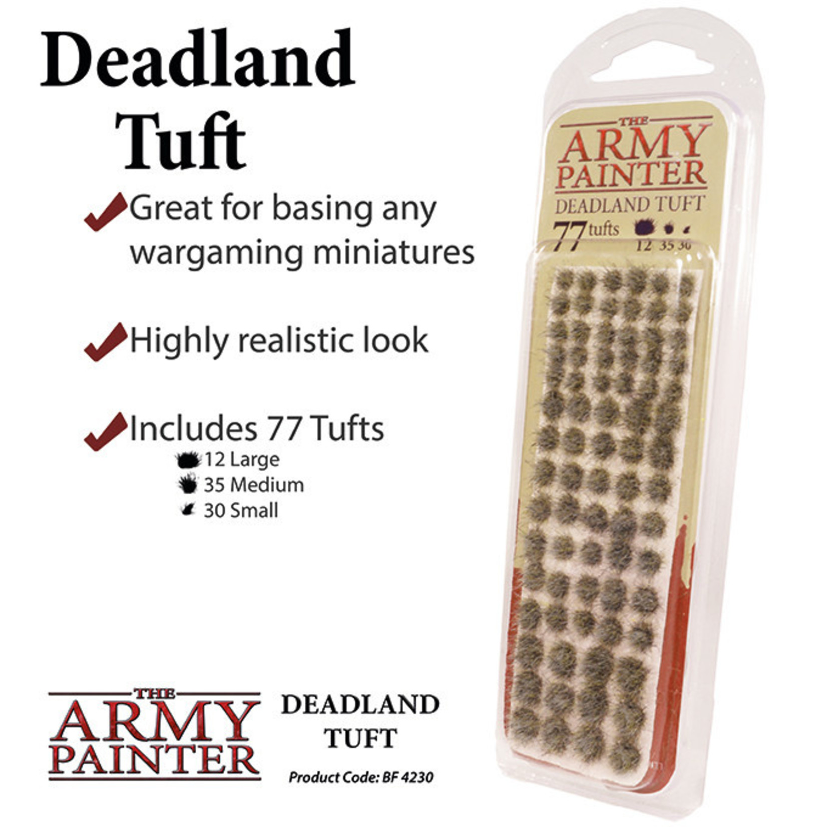 Army Painter Basing Tuft: Battlefields: Deadland Tuft