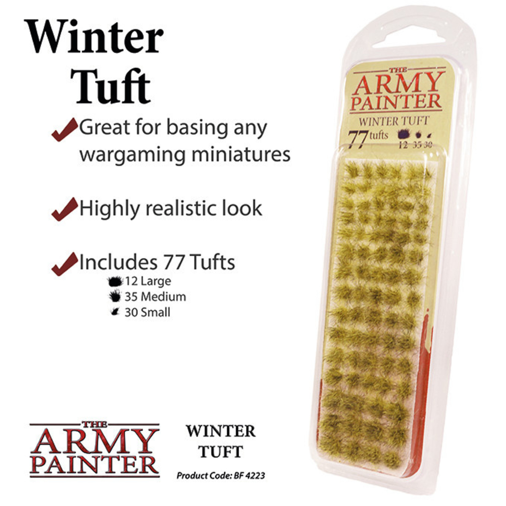 Army Painter Basing Tuft: Battlefields: Winter Tuft