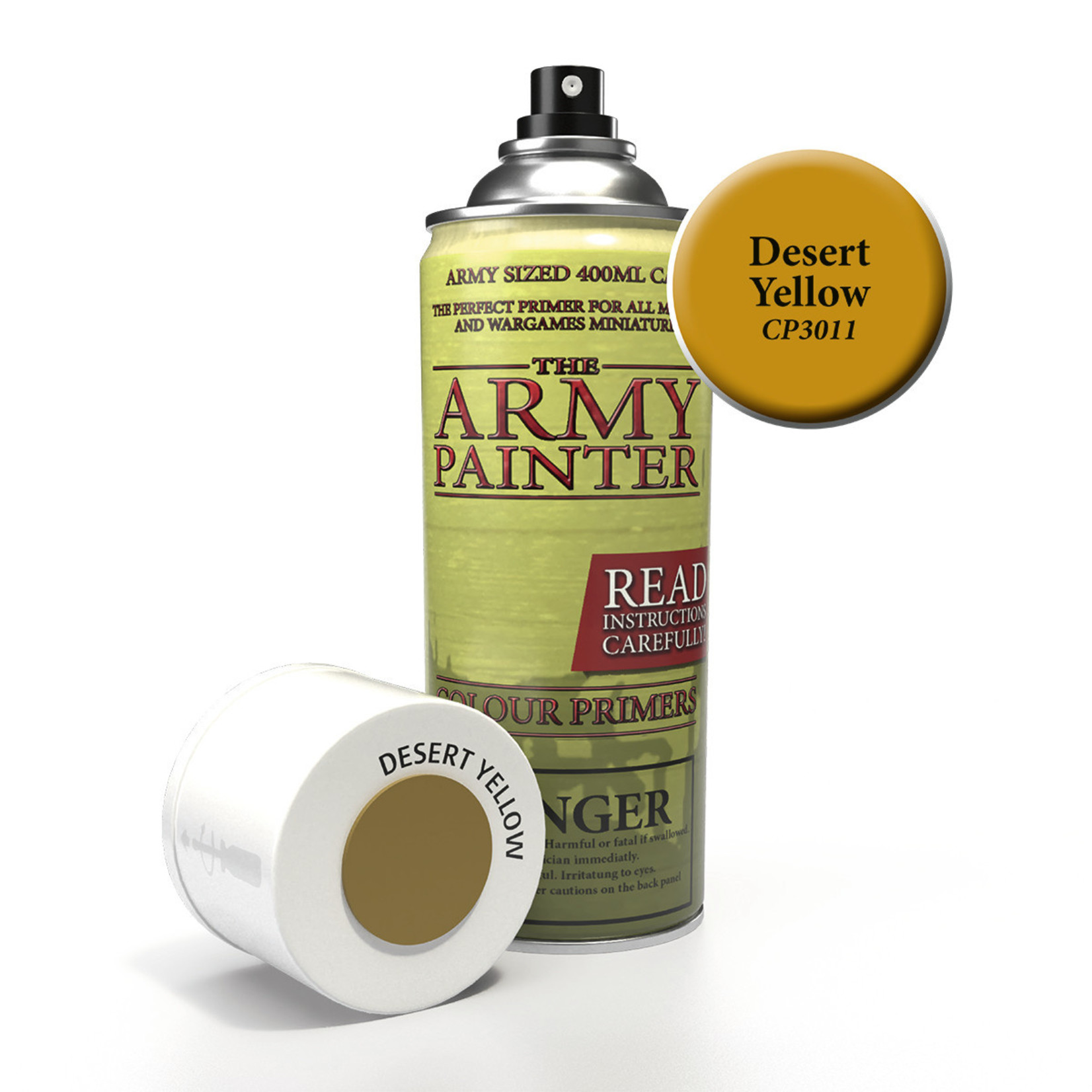 Army Painter Colour Primer: Desert Yellow