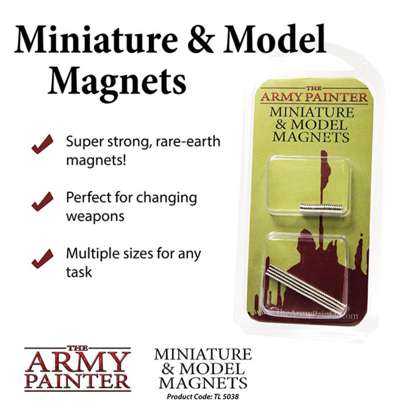 Army Painter Tools: Miniature and Model Magnets