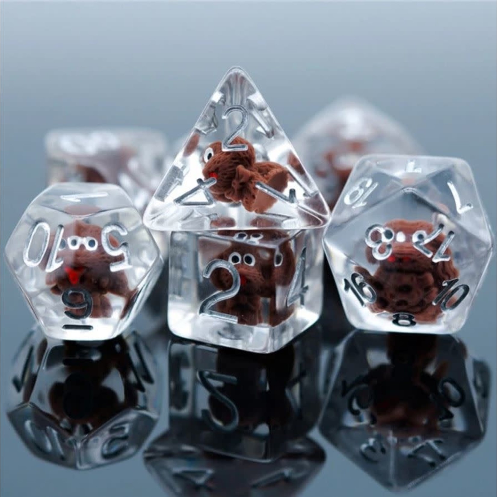 Foam Brain Inclusion Dice: Fluffy Puppy Dice Set