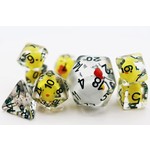 Foam Brain Inclusion Dice: Chicken Farm Dice Set w/Huge D20