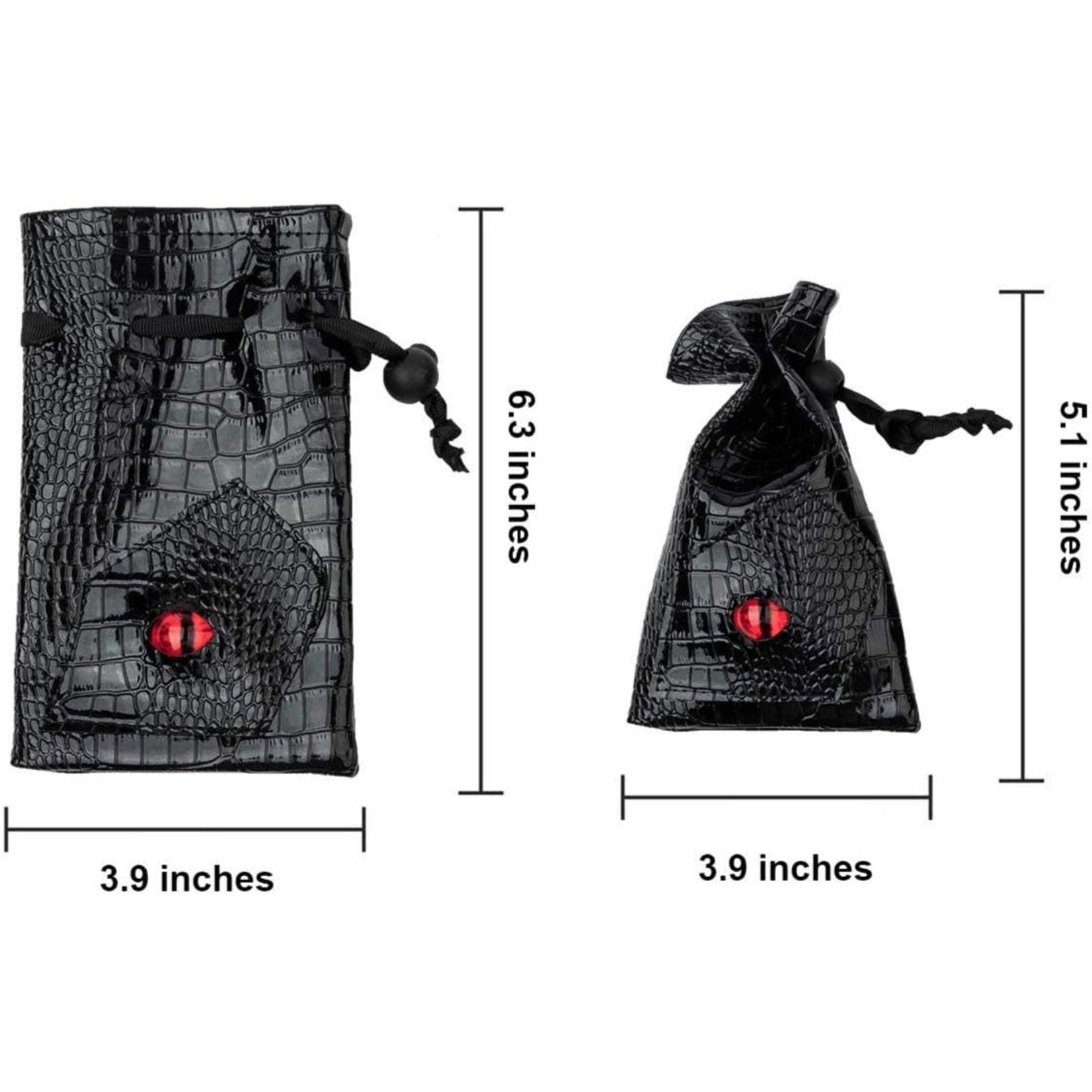 Dice Bag: Monster Eye - Blue