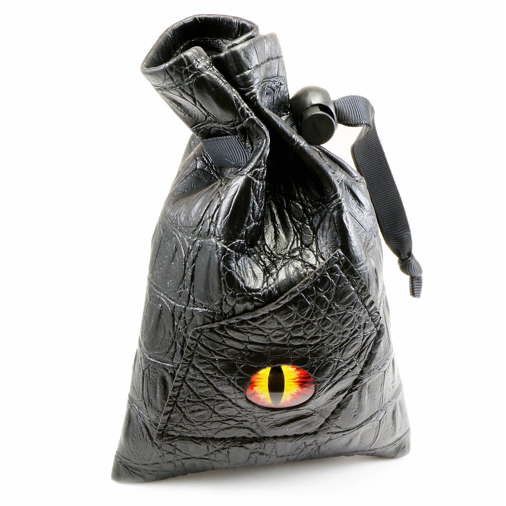Dice Bag: Monster Eye - Yellow/red