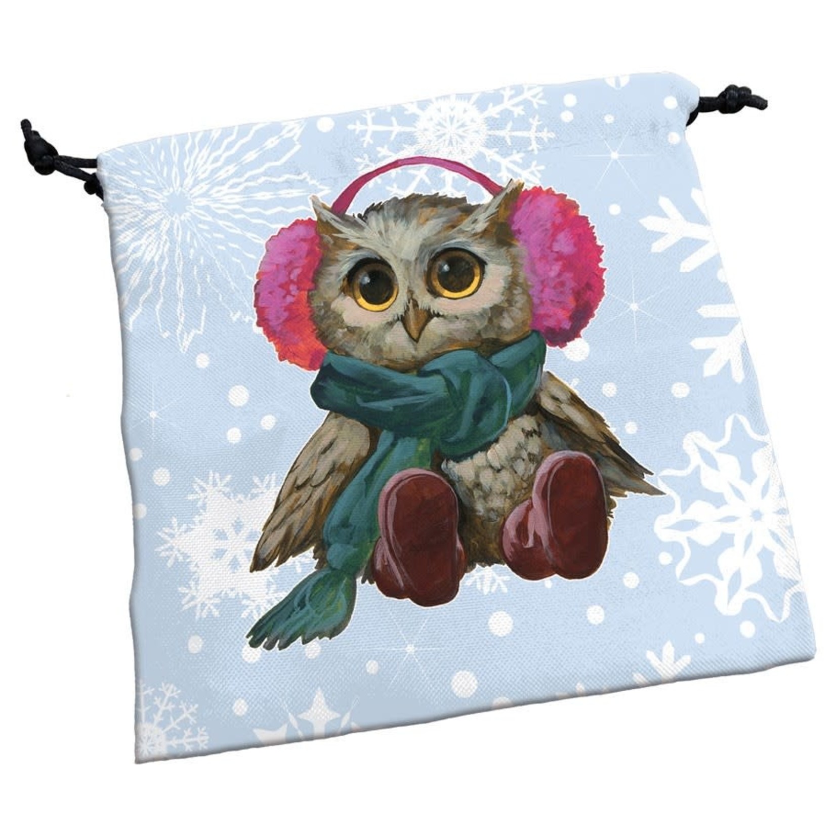 Dice Bag: Festive Owls