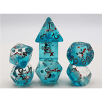 Foam Brain Inclusion Dice: Water Garden Koi Dice Set