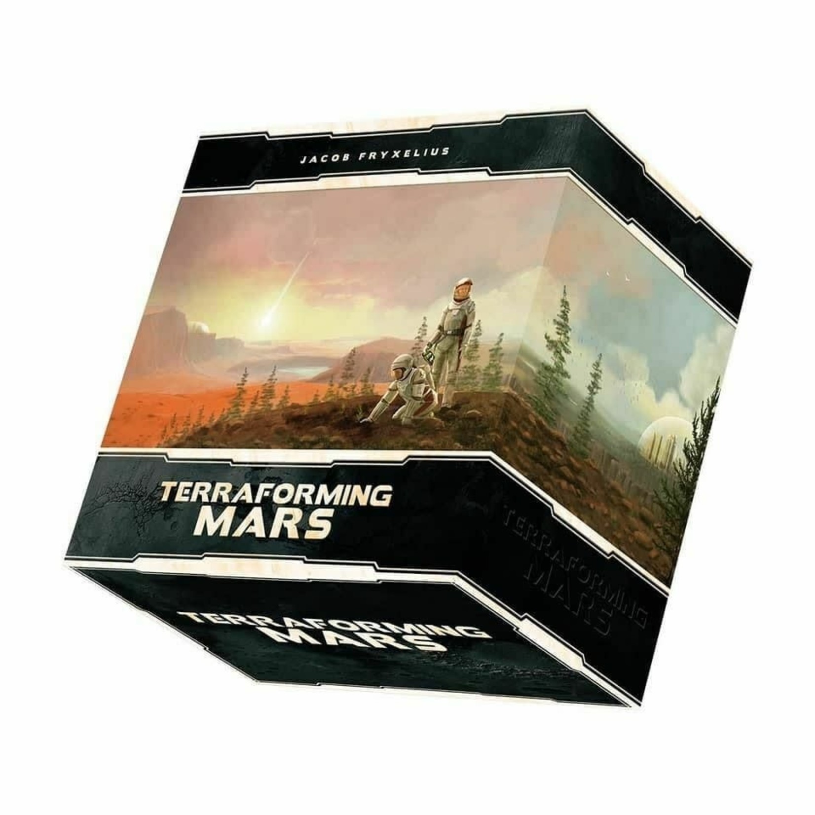 Terraforming Mars: Big Box (No Core Game/All Sales Final/Contains the KS Big Storage Box, 3D Tiles, Trade Fleets/Chairman Seat and City Dome Miniatures)
