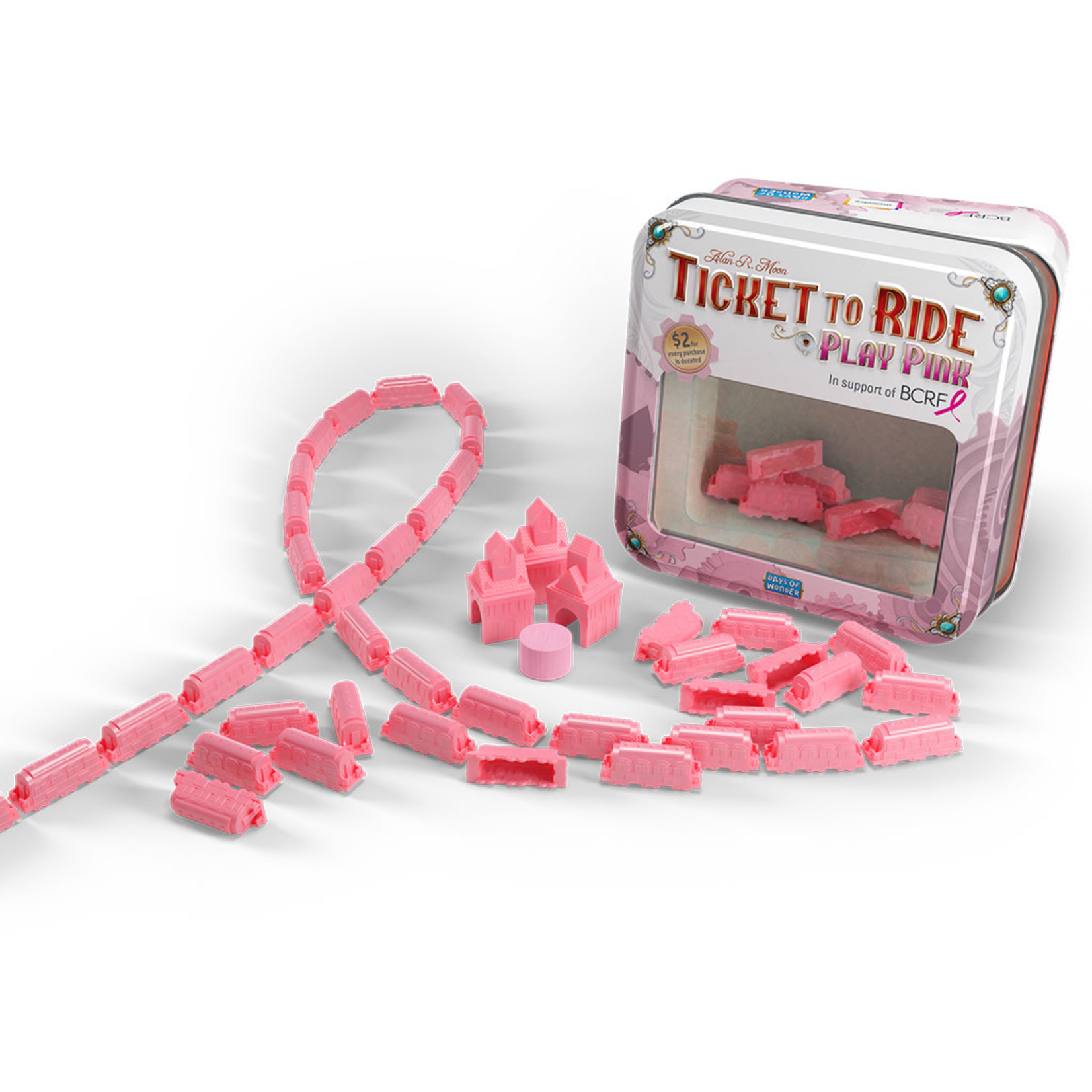 Ticket to Ride: Play Pink Train Set