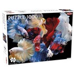 Fighting Fish 1000 Piece Puzzle
