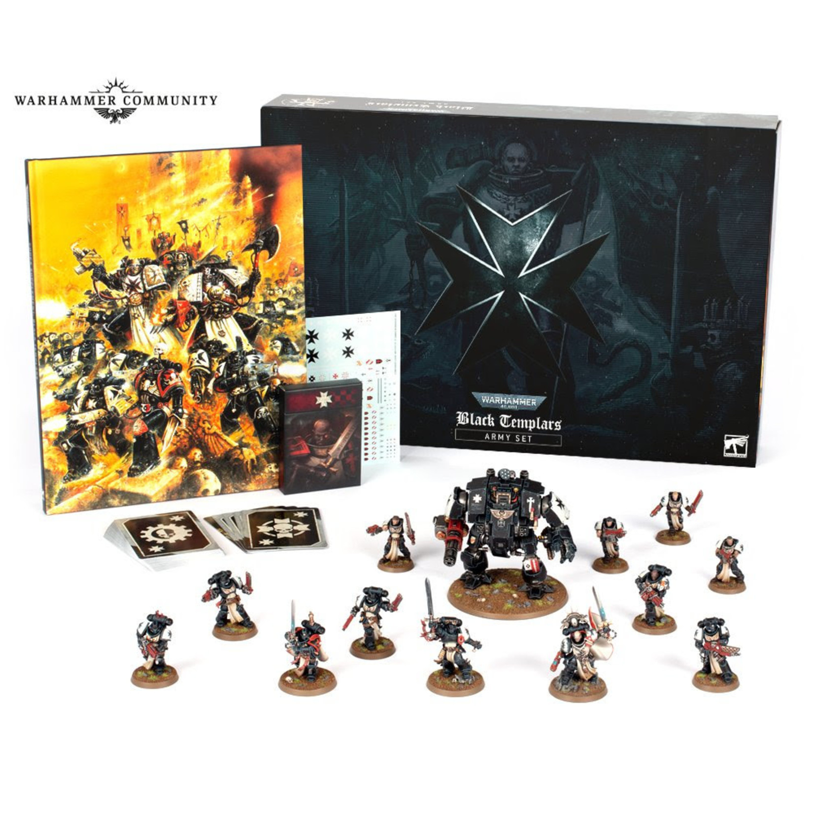 40K: Black Templars Army Set