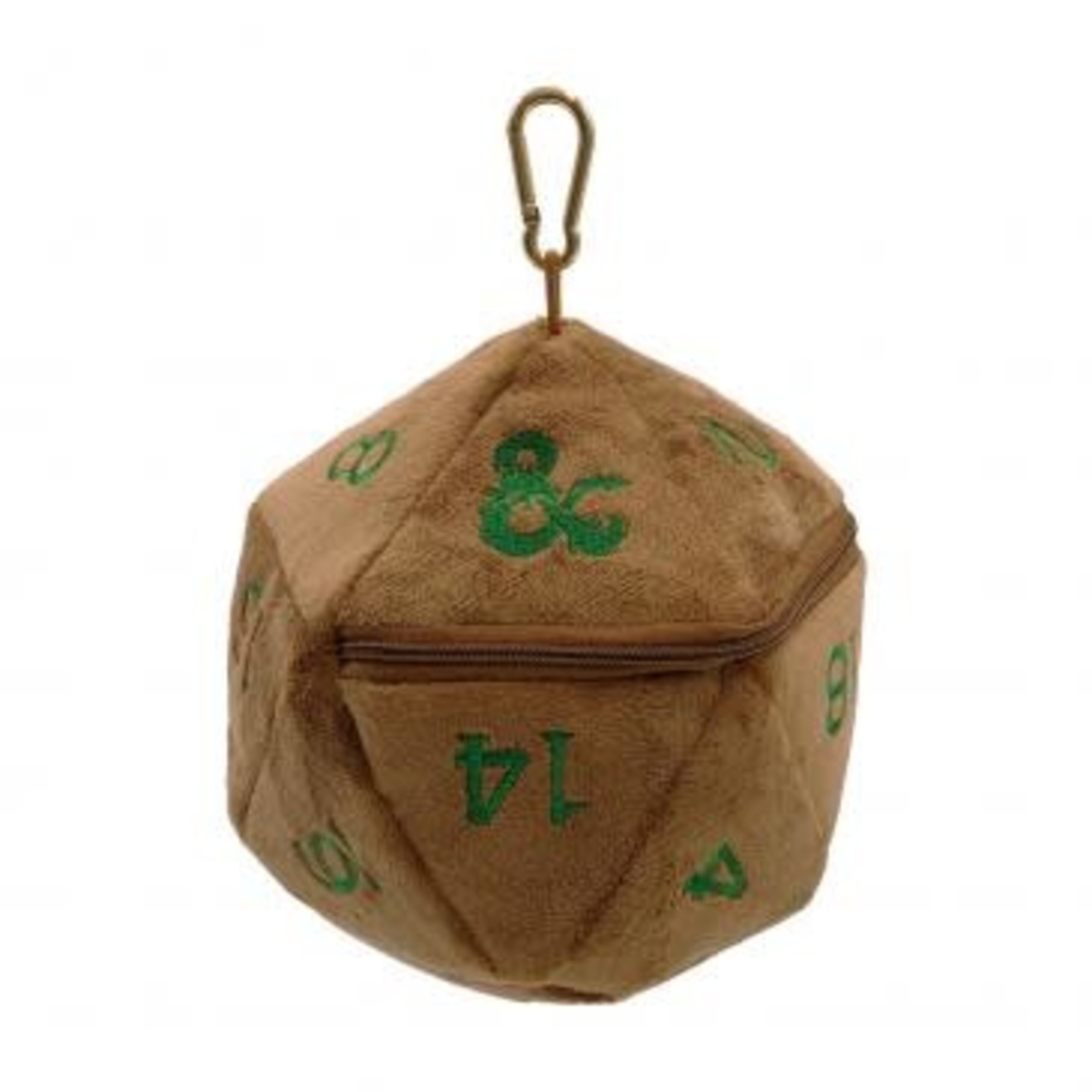 Dice Bag: Plush d20 - D&D Feywild Copper and Green